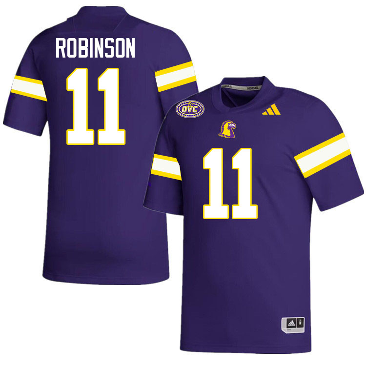 Tennessee Tech Golden Eagles #11 Noah Robinson College Football Jerseys,Uniforms-Purple
